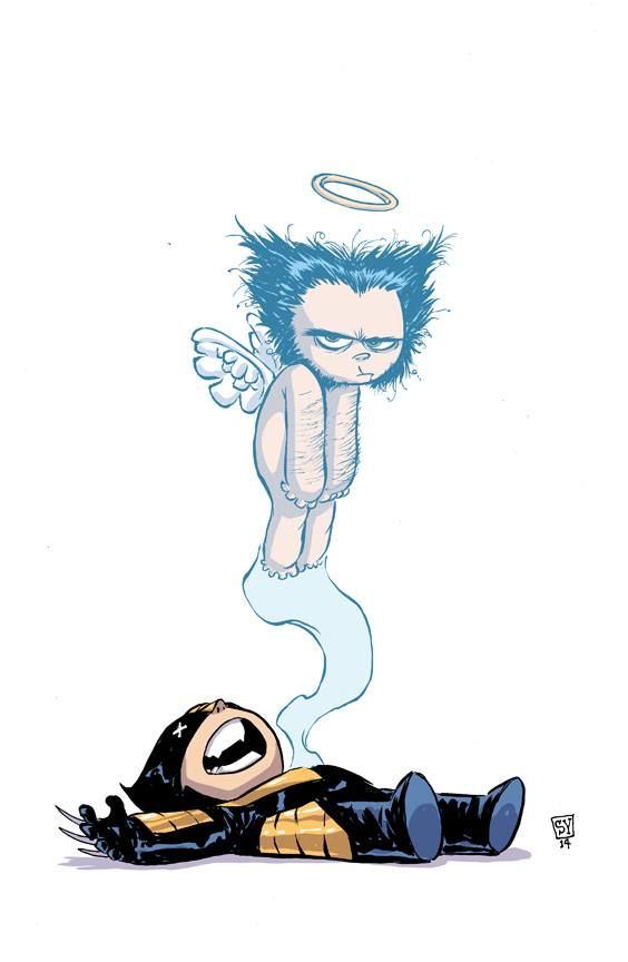 One of several variants for the Death of Wolverine #1. 