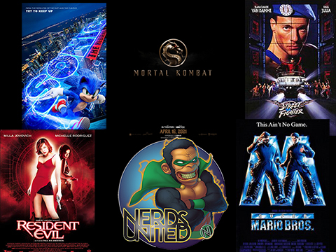 Nerds United Episode 219: Video Game Movies